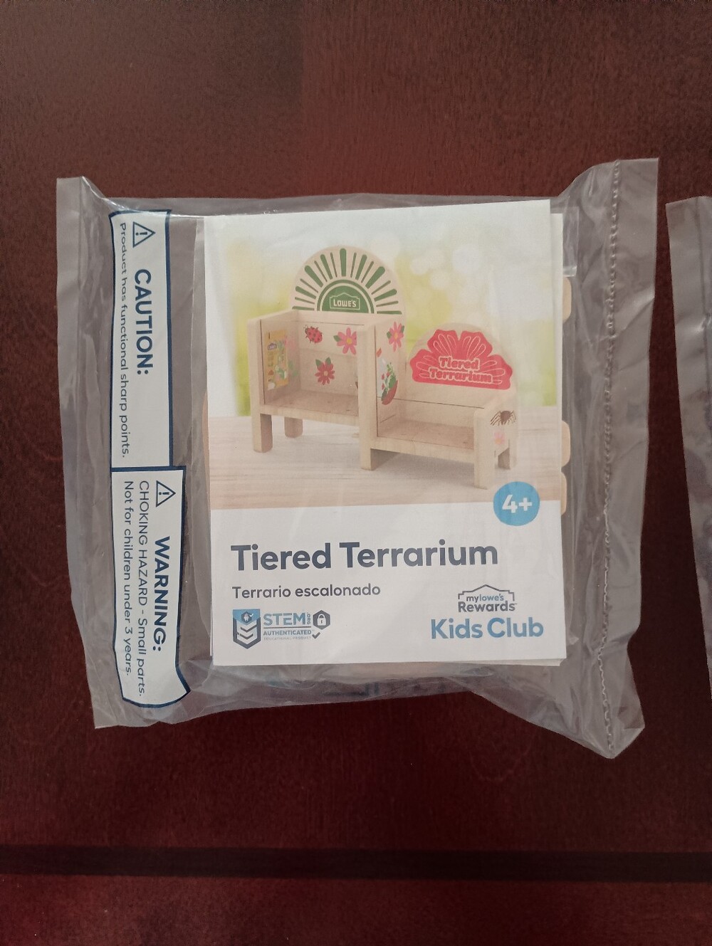 3/$10 🌟 NEW Lowe's Tiered Terrarium Kids Craft Project APR 2026   2/3